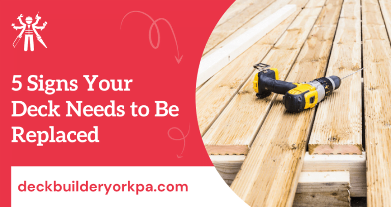 Deck Replacement Signs