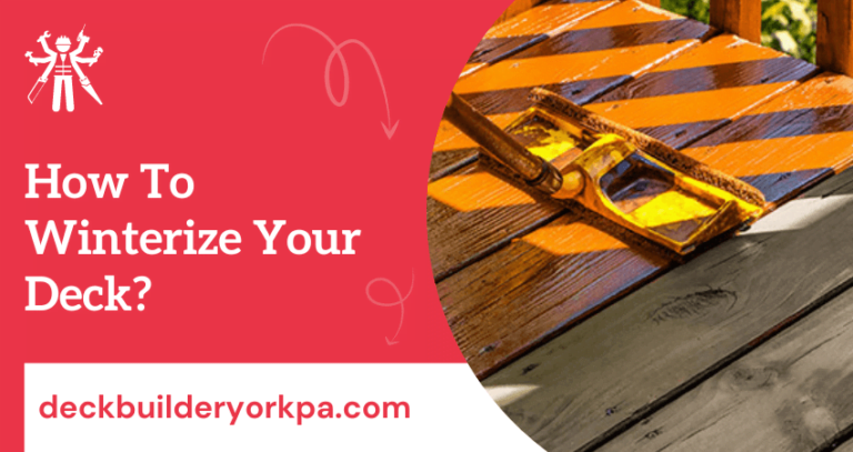 Winterize Your Deck